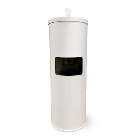 Sanitizing Wipes Dispenser Powder Coated Floor Dispenser  Dispenser Only